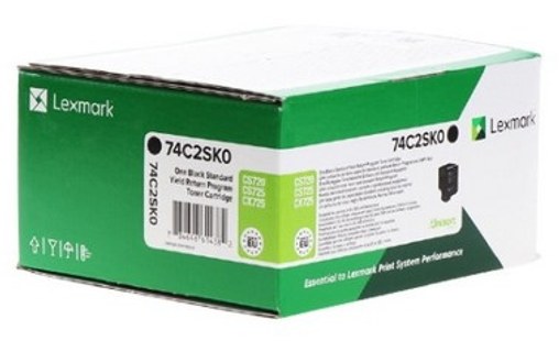 Lexmark CS720 Toner Noir 74C2SK0