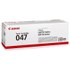 Toner noir CANON 047 (2164C002)