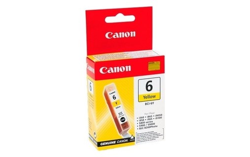 Canon BCI6 Cartouche Jaune 4708A002