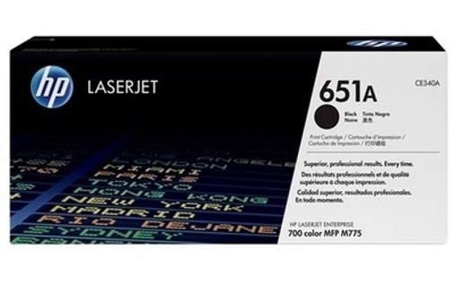 HP 651A Toner Noir CE340A