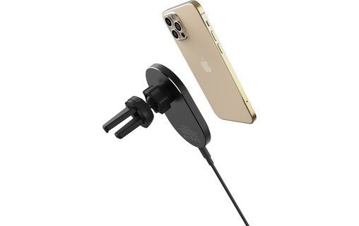 Chargeur voiture compatible MagSafe pour iPhone - Adam Elements Omnia C2 Noir