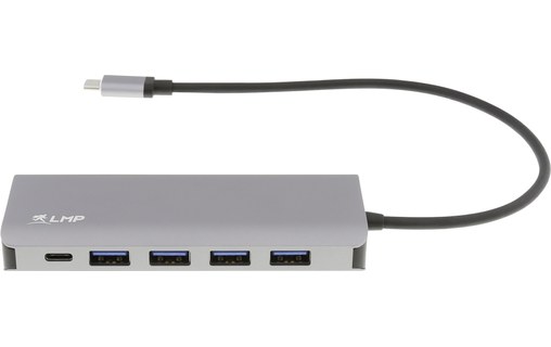 LMP USB-C Hub Gris Sidéral - Hub 7 ports