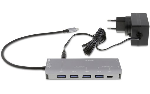 LMP USB-C Hub Gris Sidéral - Hub 7 ports
