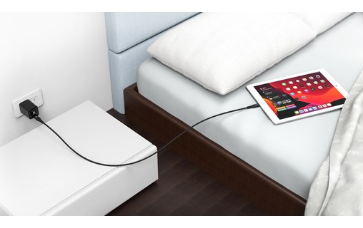 Câble USB-C / Lightning avec indicateur de charge - Adam Elements PeAk II C120i