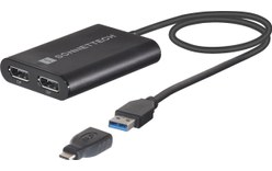 Adaptateur DisplayLink USB vers Dual DisplayPort 1.2 4K - Sonnet USB3-DDP4K