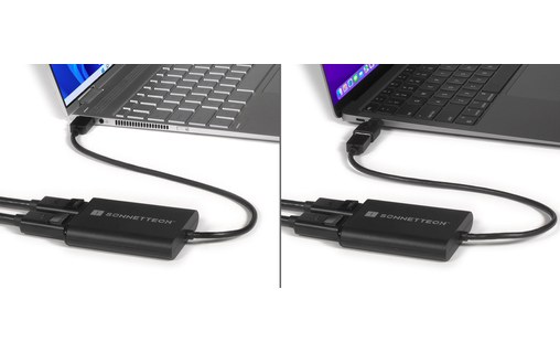 Adaptateur DisplayLink USB vers Dual DisplayPort 1.2 4K - Sonnet USB3-DDP4K