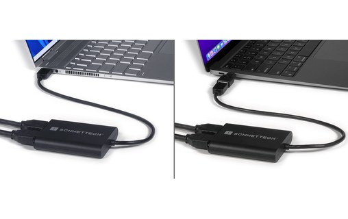 Adaptateur DisplayLink USB vers Dual HDMI 2.0 4K - Sonnet USB3-DHDMI