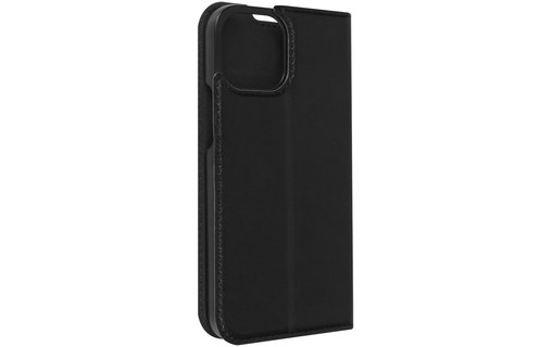 Housse iPhone 13 avec Porte-carte Support Vidéo Akashi noir