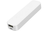 Powerbank Universel 2600mAh Port USB 1A / 5V Câble micro-USB inclus Setty Blanc