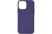 Coque iPhone 13 Pro Max Silicone Semi-rigide Finition Soft-touch violet