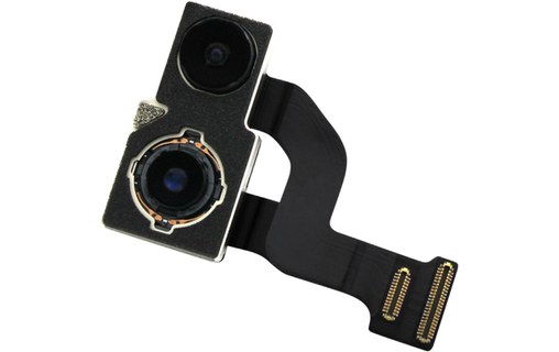 Apple Caméra Arrière iPhone 12 Module Capteur Photo Compatible et Nappe Noir