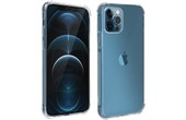 Pack Protection Apple iPhone 12 Pro Max Coque Souple + Verre Trempé Transparent
