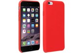 Coque iPhone 6 et 6S Silicone Semi-rigide Mat Finition Soft Touch Rouge