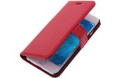 Housse Folio Portefeuille pour Apple iPhone 6 - Etui Clapet Support Rouge