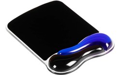 KENSINGTON tapis souris Bleu/Noir Duo Gel Wave