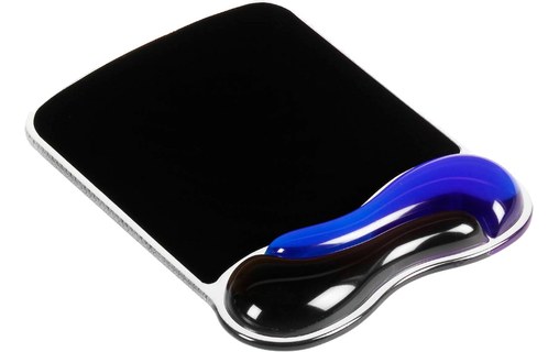 KENSINGTON tapis souris Bleu/Noir Duo Gel Wave