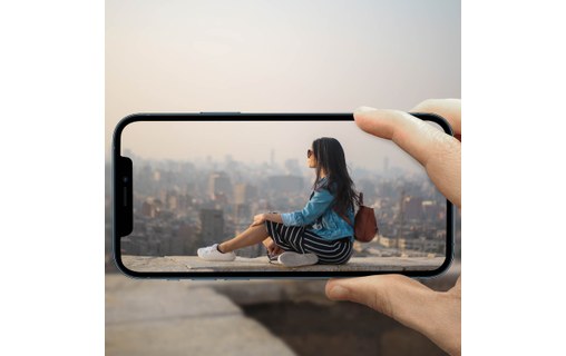 Apple Caméra Arrière iPhone 12 Module Capteur Photo Compatible et Nappe Noir