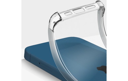 Coque pour iPhone 13 Coins Bumper Akashi Transparent