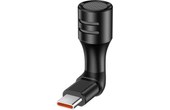 Micro USB-C Réduction de bruit et son omnidirectionnel Ultra-compact Noir