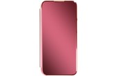 Étui Clear View iPhone 13 Pro avec Clapet Miroir Support Vidéo rose