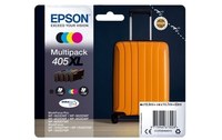Epson 405XL - Pack de 4 cartouches d'encre noire et couleurs Epson Valise C13T05