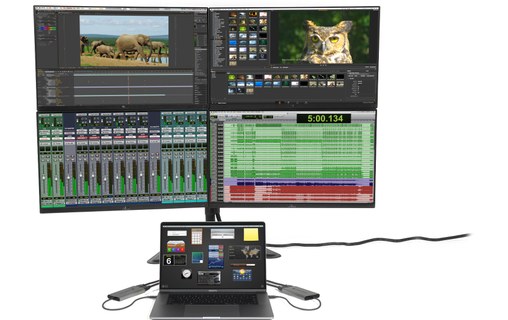 Adaptateur Thunderbolt 3 vers Dual HDMI 2.0 4K - Sonnet TB3-DHDMIG