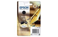 Epson 16 - Stylo à plume Cartouche Noir C13T16214012 (T1621)