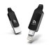 Clé USB-A et Lightning 256 Go pour iPhone & iPad - iKlips DUO+ Noir