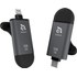 Clé USB-C et Lightning 128 Go pour iPhone & iPad - iKlips C Gris sidéral