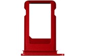 Tiroir Carte SIM de Remplacement iPhone 7 Rouge
