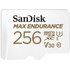 Carte microSDXC SanDisk Max Endurance 256 Go, UHS-I, V30