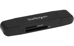 StarTech.com Lecteur de Carte Mémoire USB - Lecteur de Carte SD USB 3.0 - Compac
