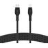 Belkin CAA011BT1MBK câble USB 1 m USB C USB C/Lightning Noir