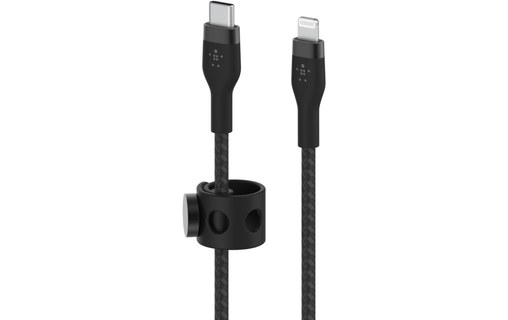 Belkin CAA011BT1MBK câble USB 1 m USB C USB C/Lightning Noir