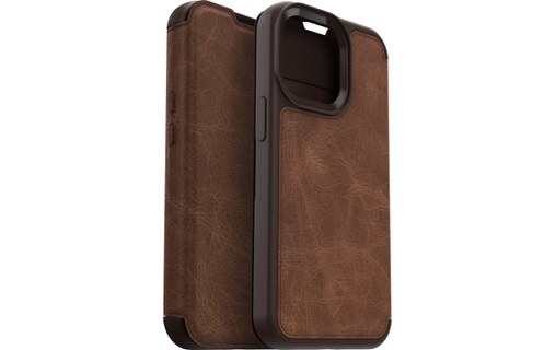 OtterBox Strada Folio Series pour Apple iPhone 13 Pro, Espresso Brown