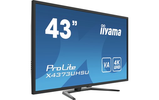 Écran 42,5" iiyama ProLite X4373UHSU-B1 - 4K