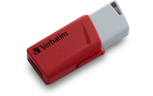 Lot de 3 Clé USB Verbatim Store 'n' Click 16 Go - Bleu, Rouge, Jaune - USB 3.2