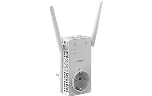 Netgear EX6130 Émetteur réseau Blanc 10, 100 Mbit/s