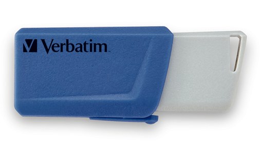 Lot de 3 Clé USB Verbatim Store 'n' Click 16 Go - Bleu, Rouge, Jaune - USB 3.2