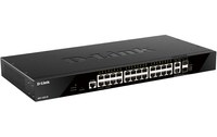 Switch Ethernet D-LINK DGS-1520-28/E 26 ports - 10 GbE, Manageable, L3
