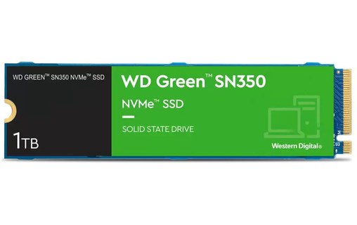 Western Digital Green SN350 1 To - SSD M.2 NVMe QLC