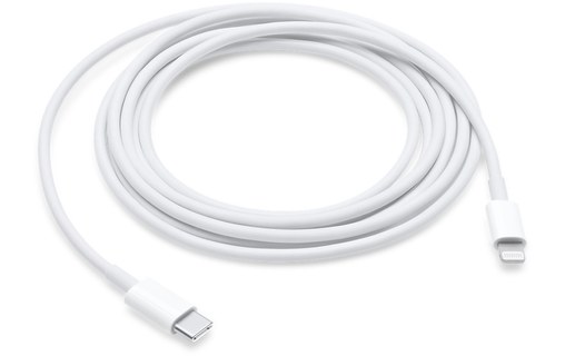 Apple MQGH2ZM/A câble Lightning 2 m Blanc