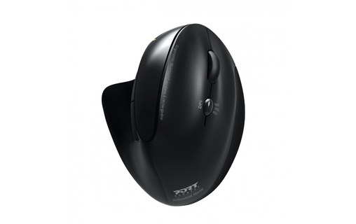 Souris sans fil PORT Designs 900706-BT - Noire - Ergonomique