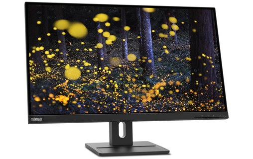 Écran 27" Lenovo ThinkVision E27q-20 - HDMI/DisplayPort - 62D0GAT1EU