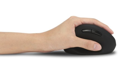 Souris sans fil Kensington Pro Fit Ergo - Noire - Pour gaucher, Ergonomique