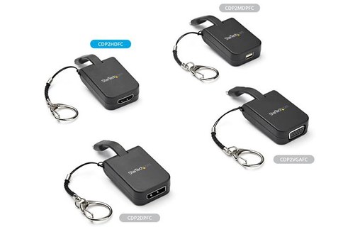 StarTech.com Adaptateur USB Type-C vers HDMI 4K porte-clés
