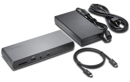 Kensington SD5700T Station d’accueil Thunderbolt™ 4 avec 2 sorties 4K, alimentat