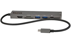 StarTech.com Adaptateur Multiport USB-C - USB Type C vers HDMI 2.0 4K 60Hz, Alim