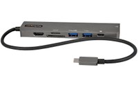 StarTech.com Adaptateur Multiport USB-C - USB Type C vers HDMI 2.0 4K 60Hz, Alim