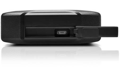 SanDisk G-DRIVE ArmorATD 4 To - Noir - Disque dur externe 2,5" USB-C